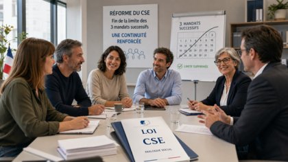 La suppression de la limitation à trois mandats successifs de CSE soulage les élus